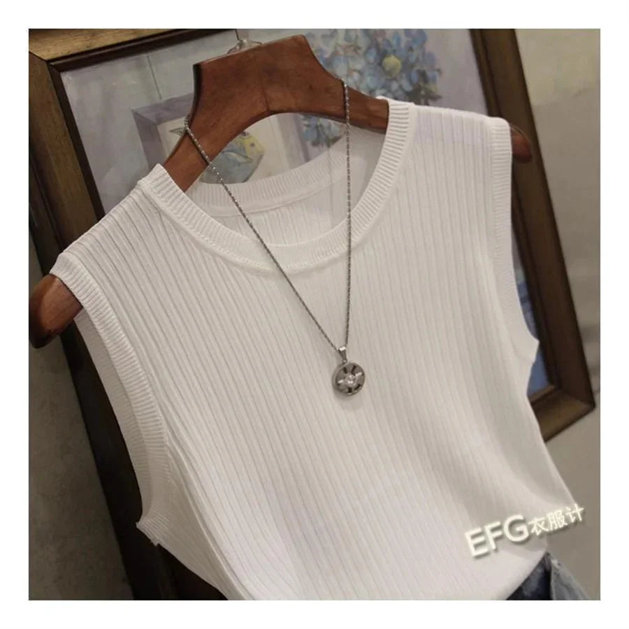 Summer Sleeveless Blouse