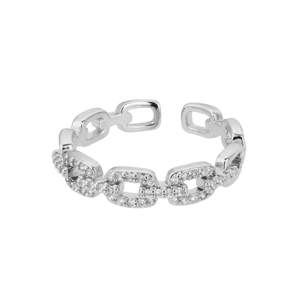 Twist Chain Rings For Women