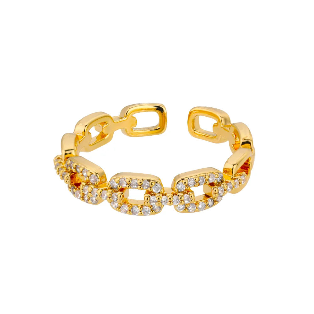 Twist Chain Rings For Women