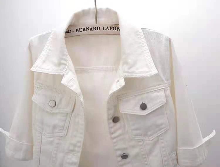 Colored Denim Jacket