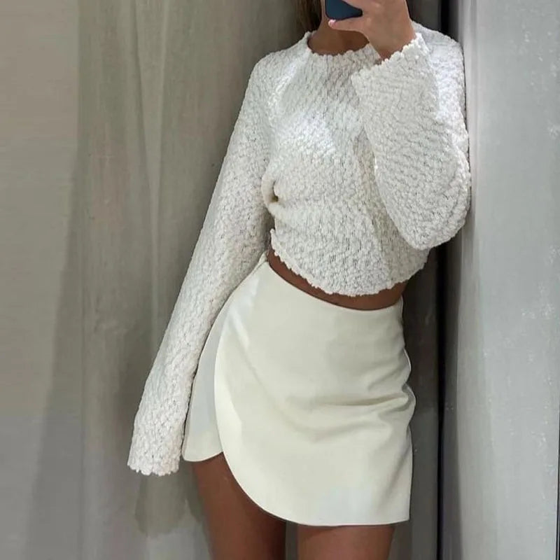 Women's High Waist Skirt Pants