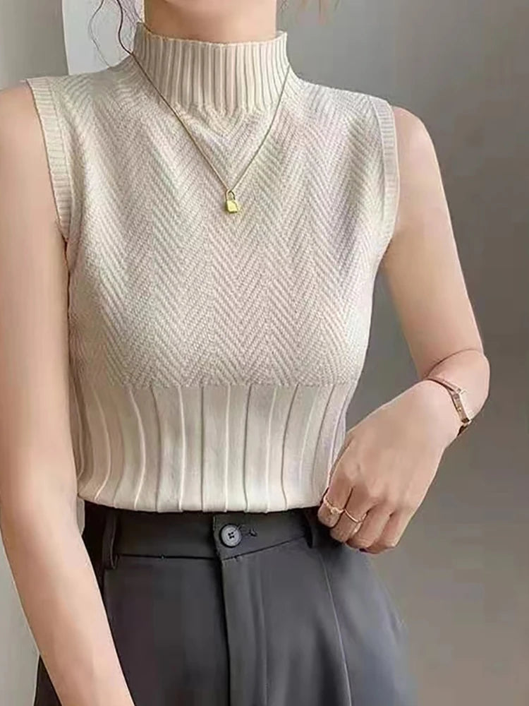 Cassey Summer Casual Knitted  Tops