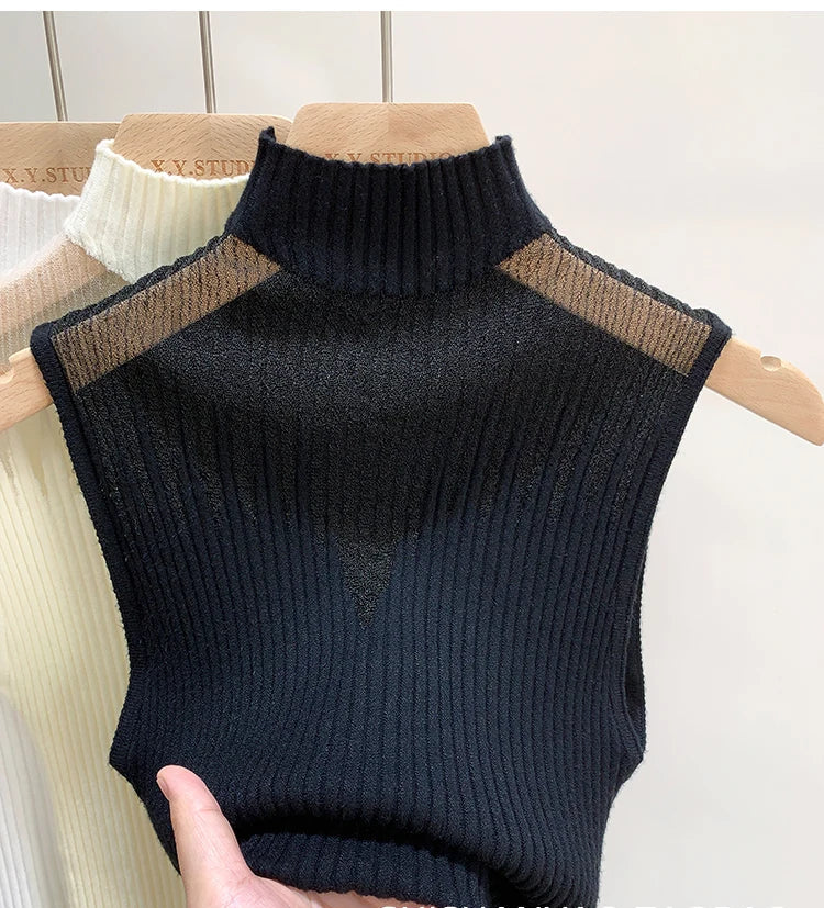 Mesh Knitted Top