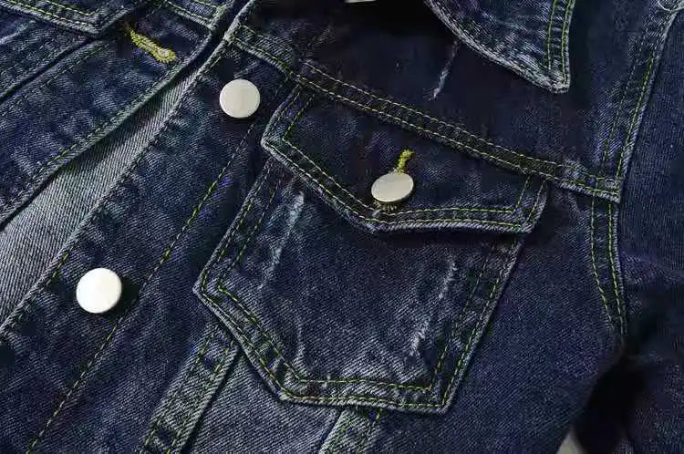 Colored Denim Jacket