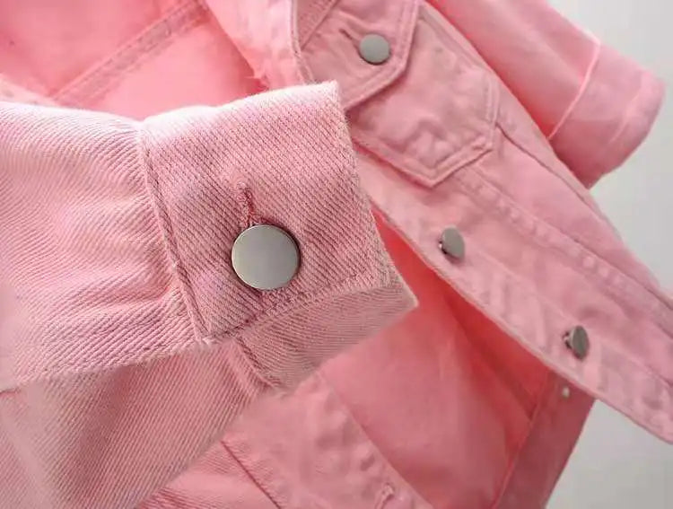 Colored Denim Jacket
