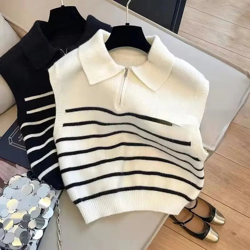 Rizza Sleeveless Sweaters