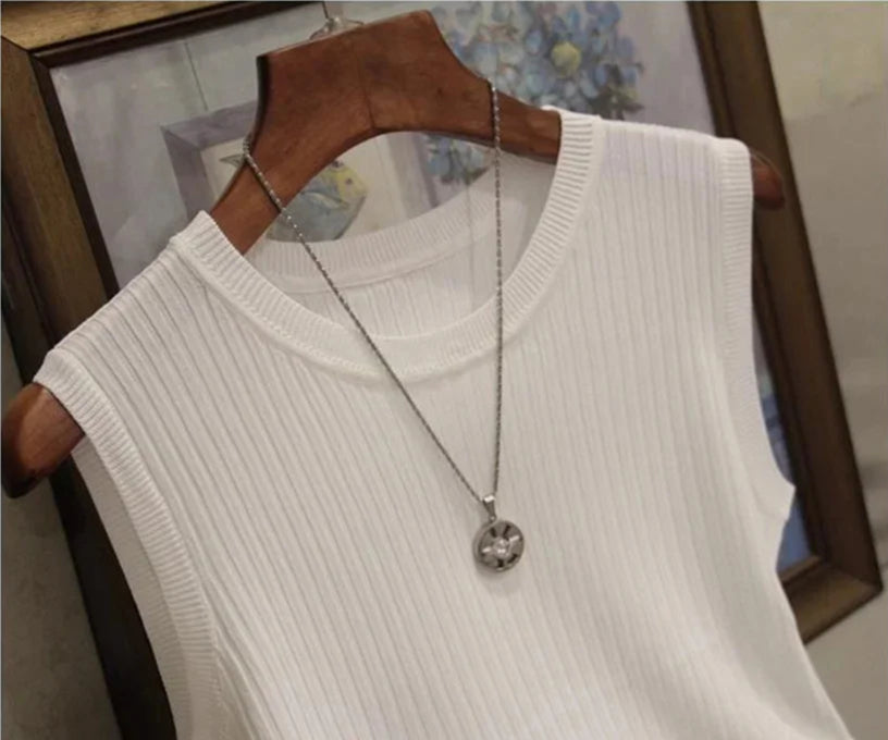 Summer Sleeveless Blouse