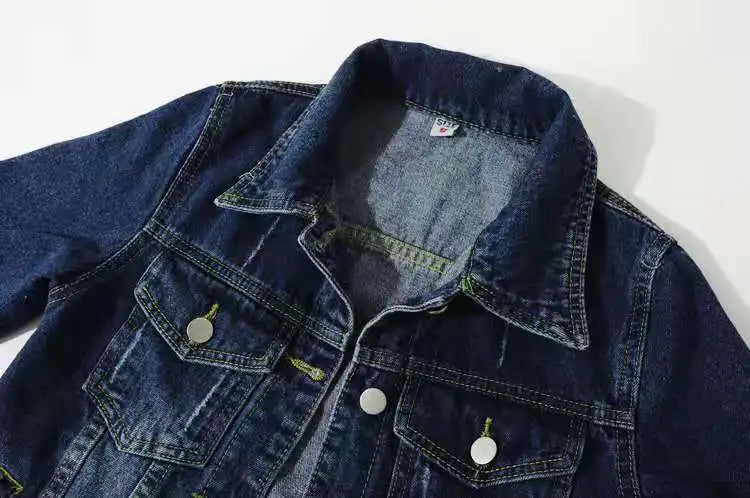 Colored Denim Jacket