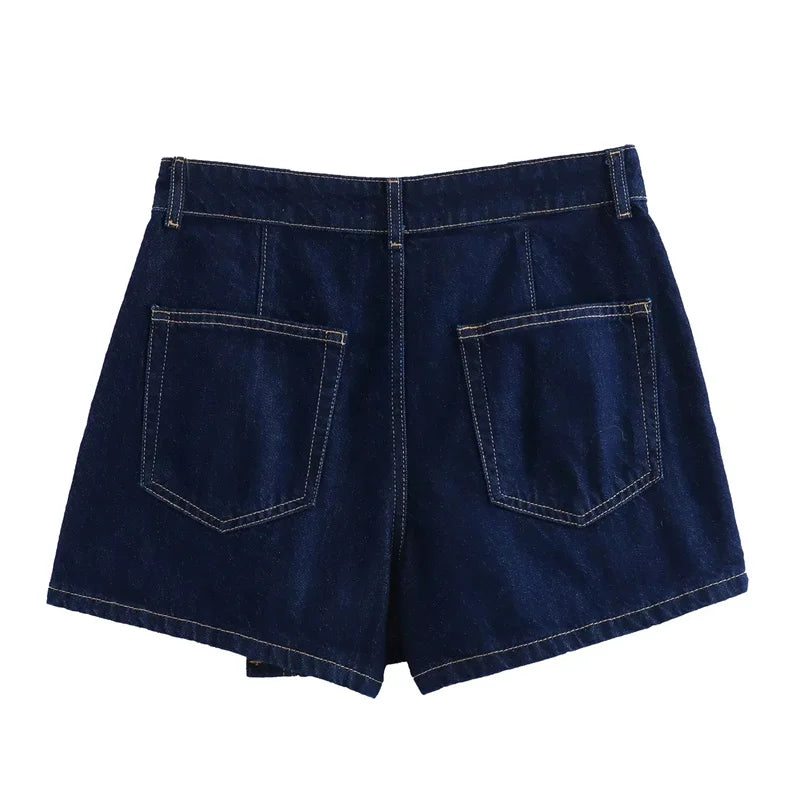 Denim Tops and Skirt