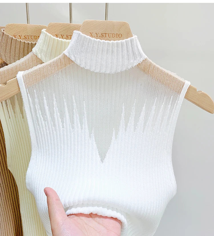 Mesh Knitted Top