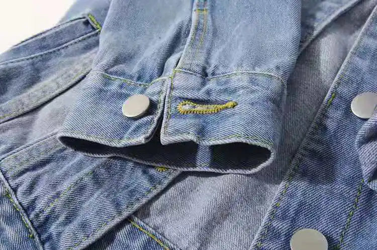 Colored Denim Jacket