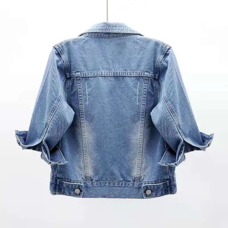 Colored Denim Jacket