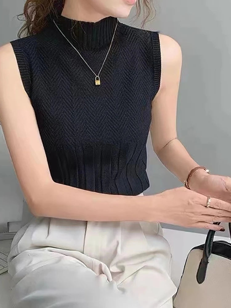 Cassey Summer Casual Knitted  Tops