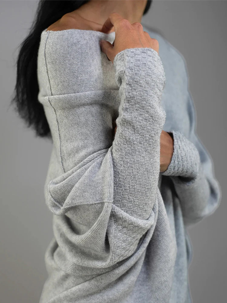 Women's Ribbed Knit Jumper
