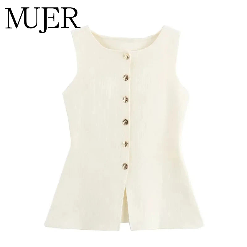 Knit Vest Top
