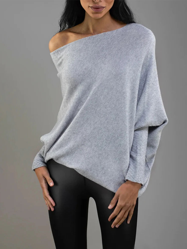 Women's Ribbed Knit Jumper