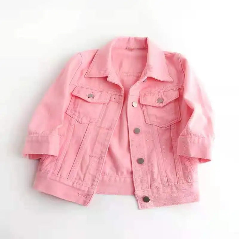 Colored Denim Jacket