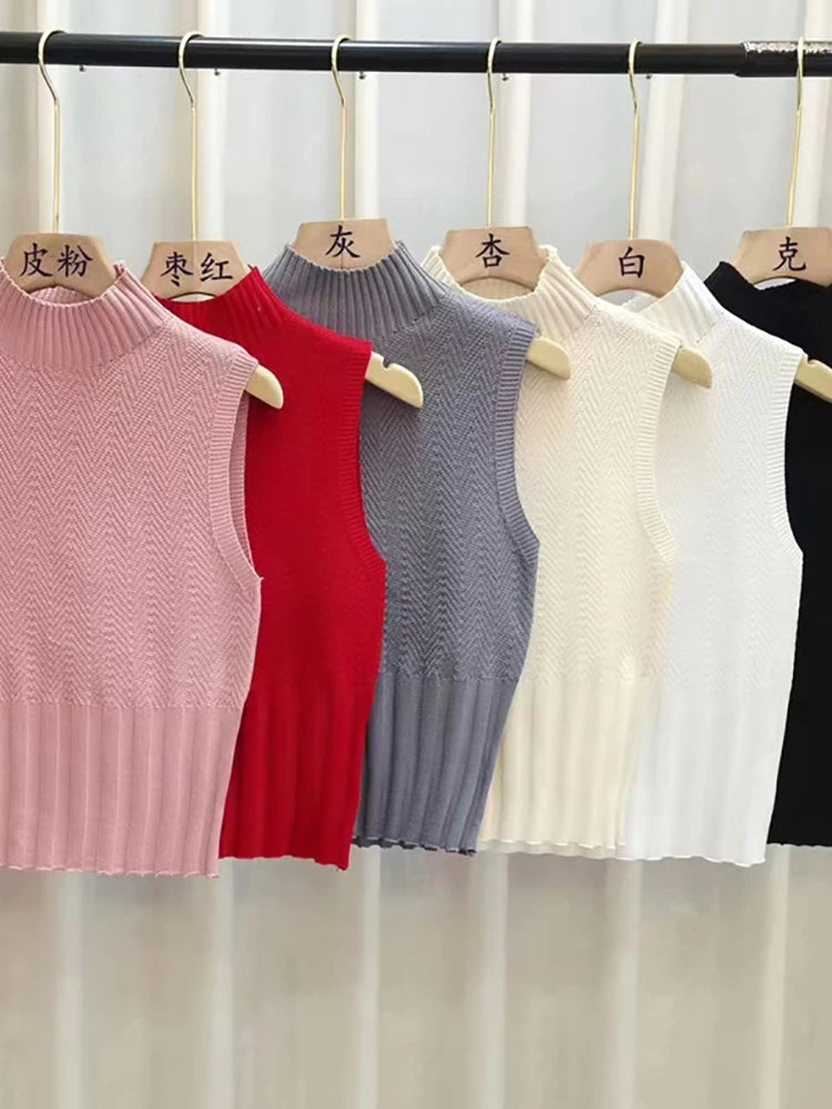 Cassey Summer Casual Knitted  Tops