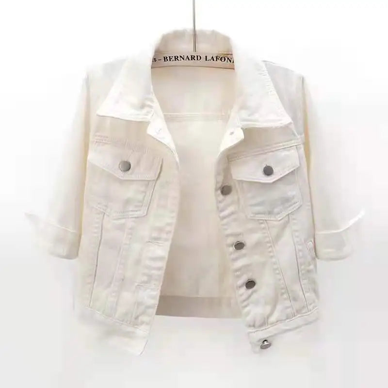 Colored Denim Jacket