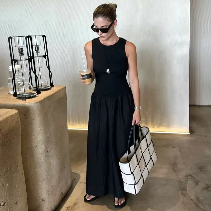 Women's Black Long Dresses