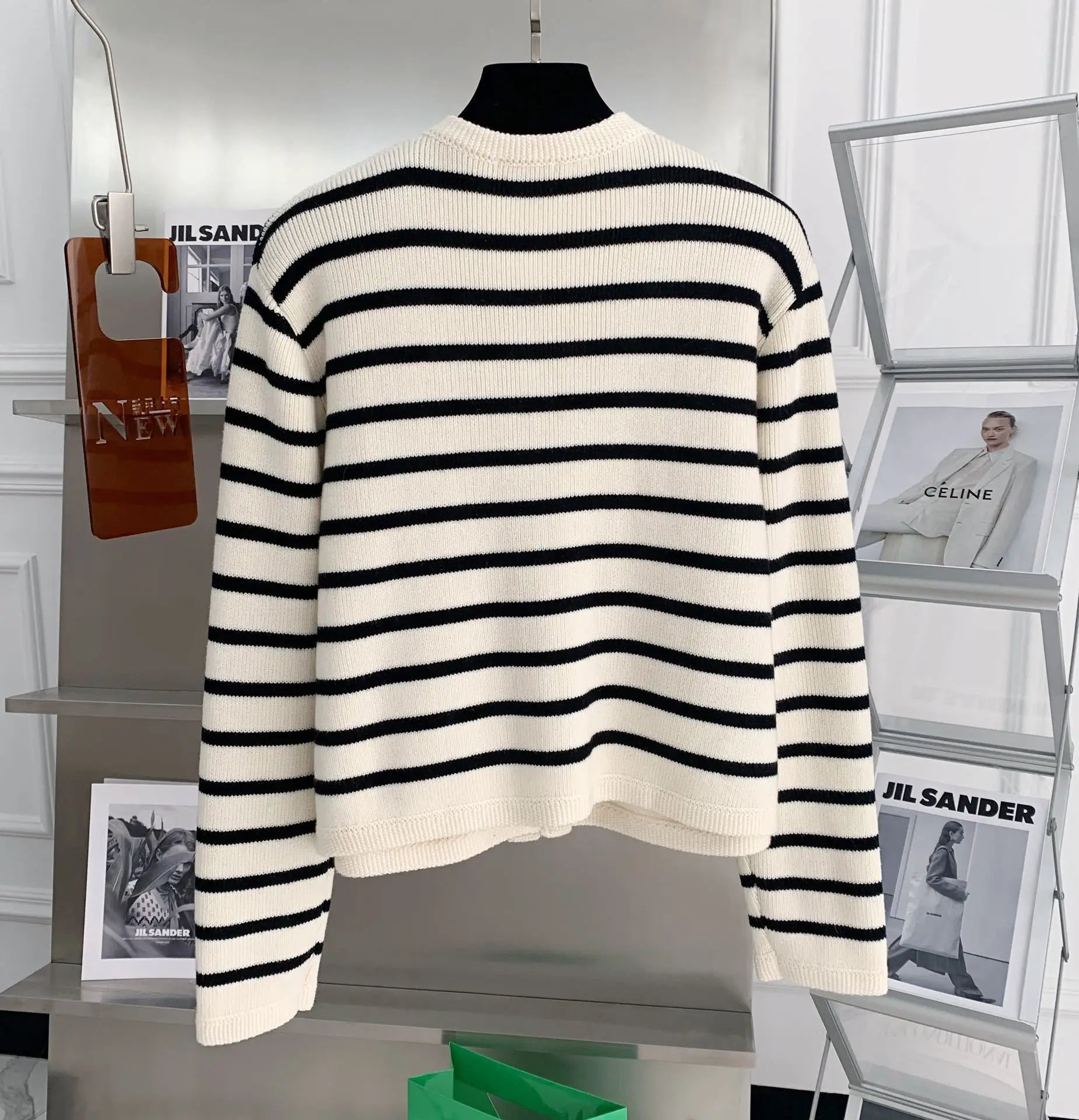 Chloe Stripe Knitted Cardigans