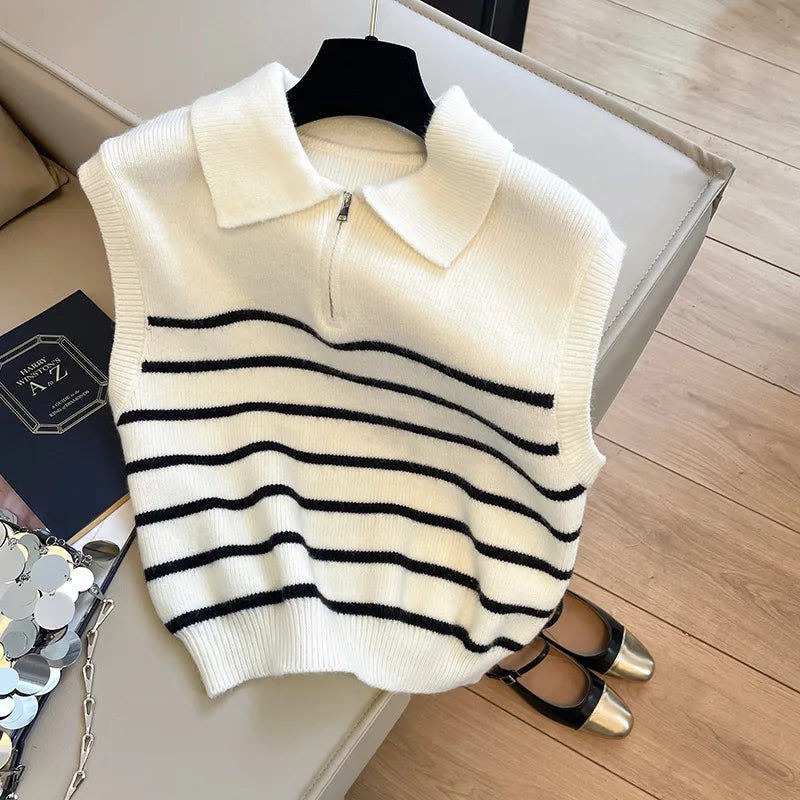Rizza Sleeveless Sweaters