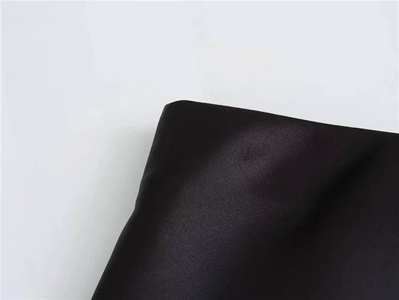 Woman High Waist Long Satin Skirt