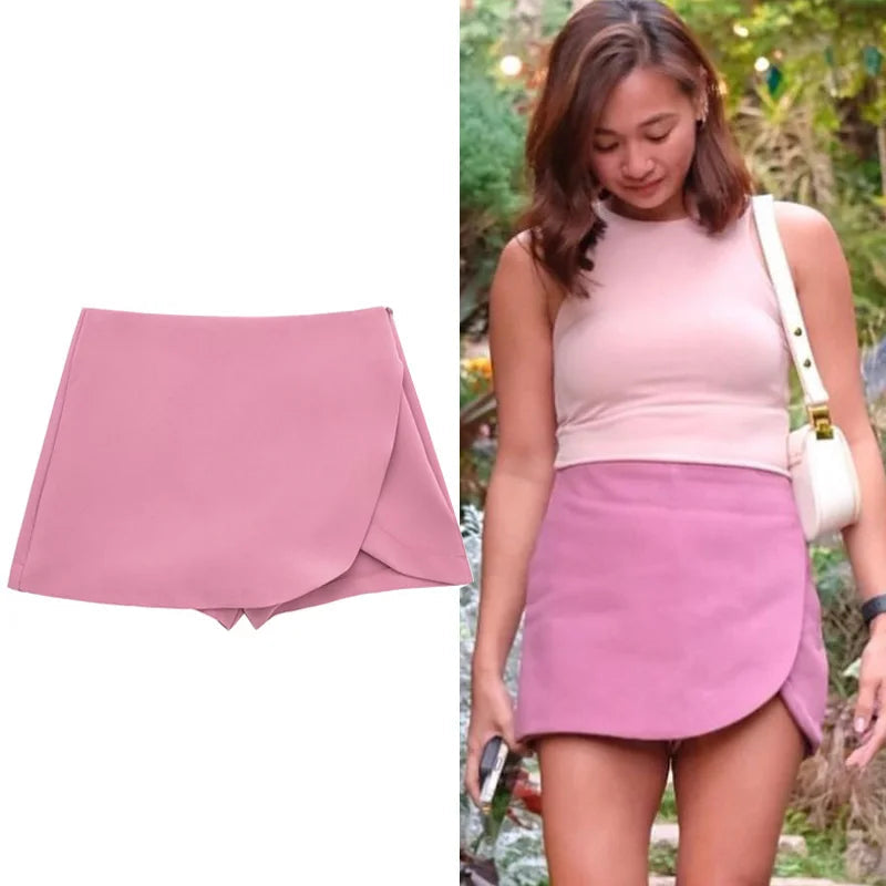 Women's High Waist Skirt Pants