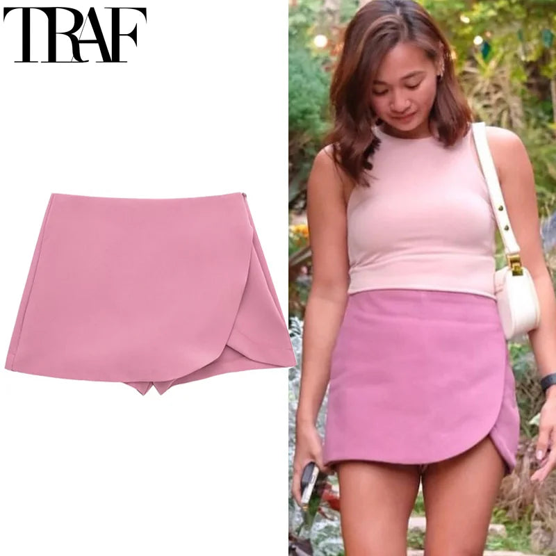 Women's High Waist Skirt Pants