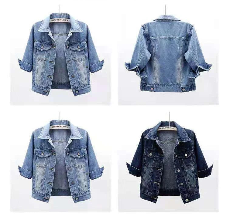 Colored Denim Jacket