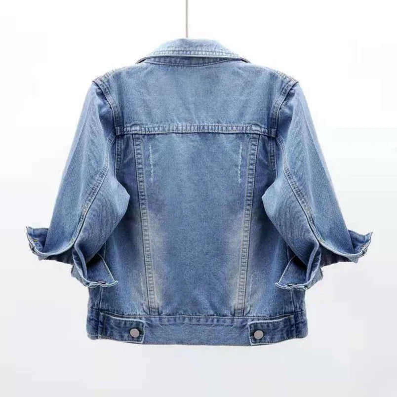 Colored Denim Jacket