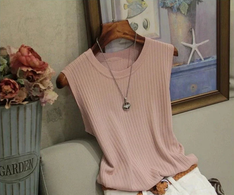 Summer Sleeveless Blouse