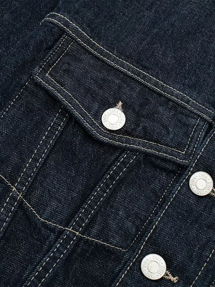 Pockets Denim  Jacket