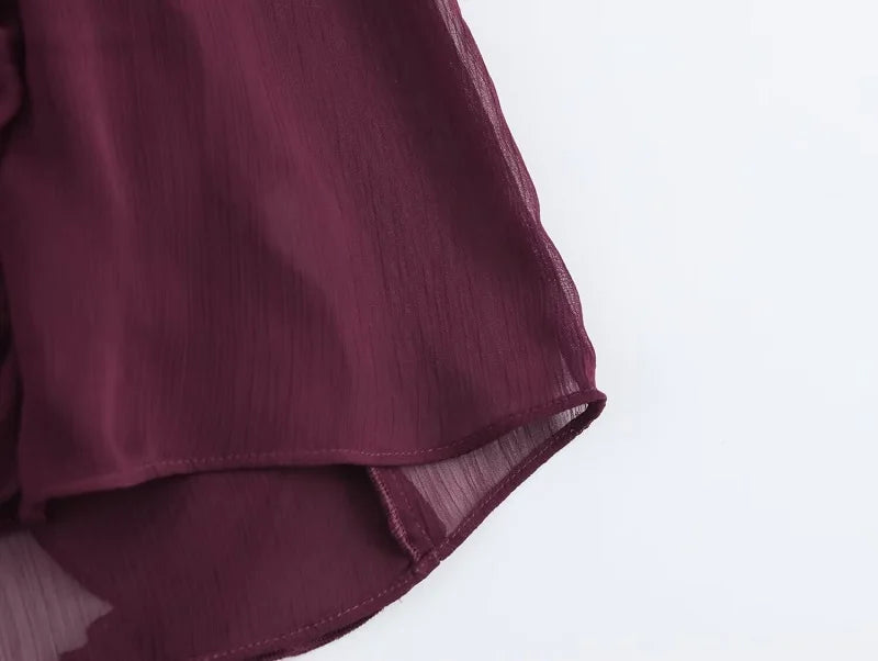 Ruffle Women's Blouse