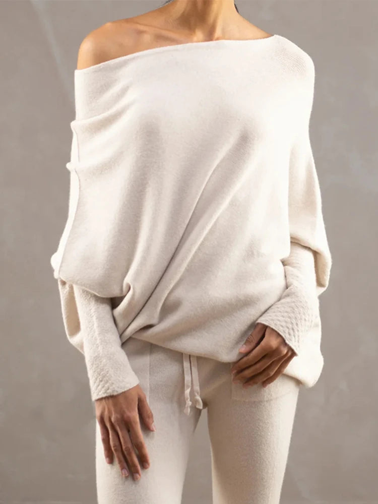 Women's Ribbed Knit Jumper
